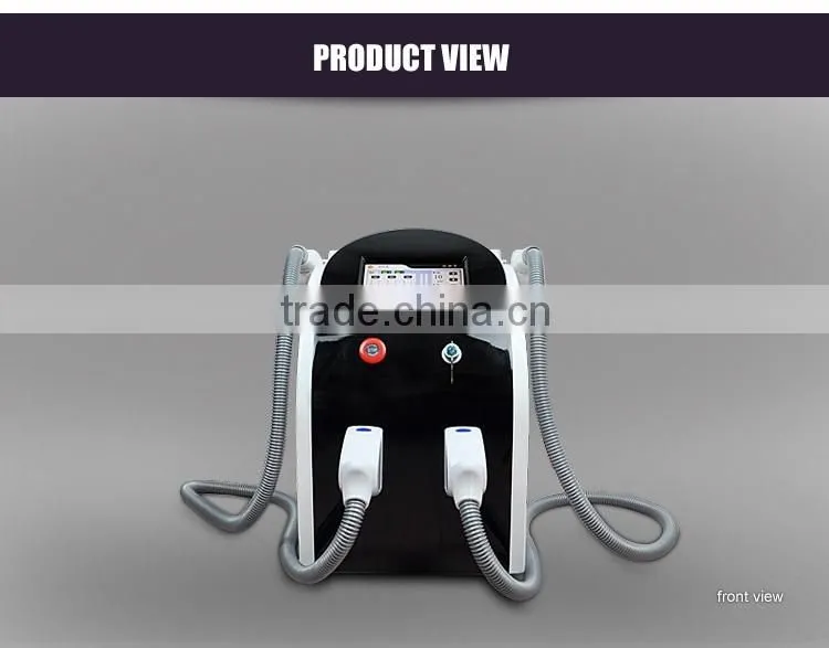 Hottest portable ipl rf shr opt two handle