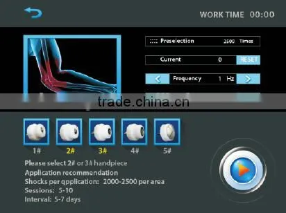 Shock Wave Therapy Physical Device for weight loss and cellulite