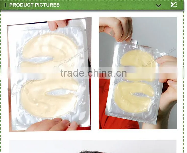 Q10 Anti-Wrinkle Crystal Eye Mask Gold Collagen