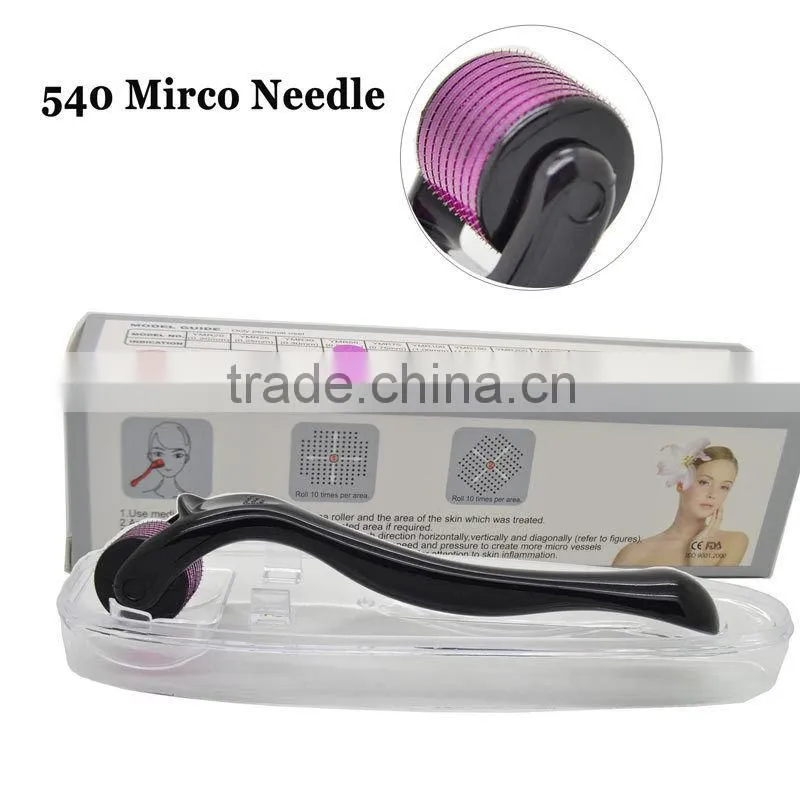1.5mm Titanium 540 Needles Microneedle Face Roller Scar Stretch