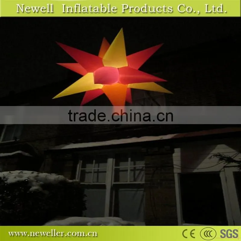 lwo price discount christmas inflatable star With certificates