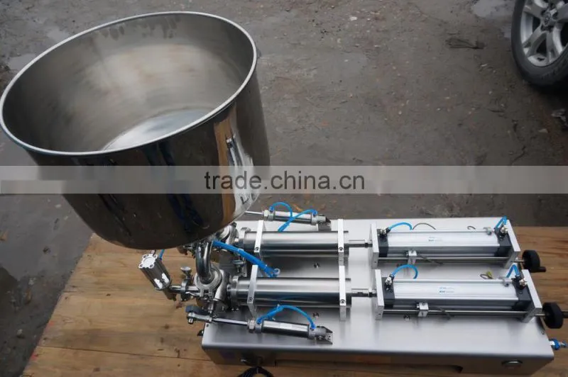 semi-automatic tomato paste cream filling machine