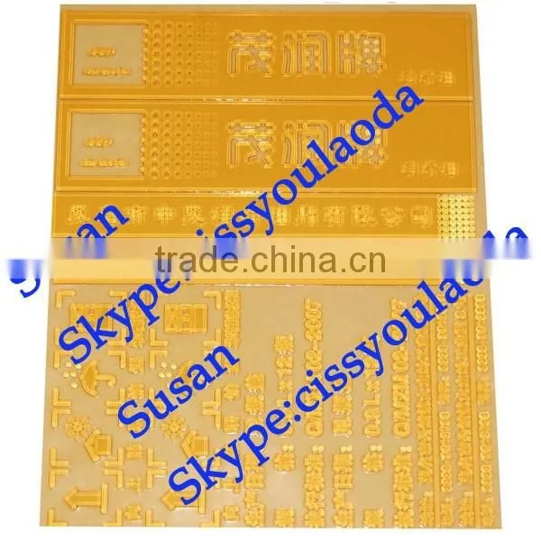 Industrial rice/fertilizer bag printer resin plate maker