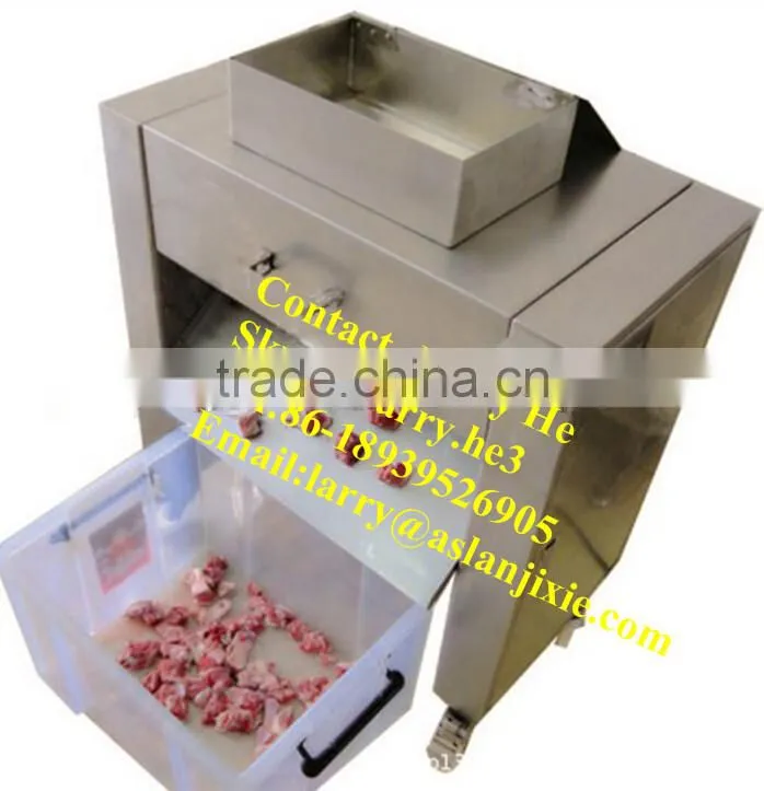 poultry with bones dicing machine/duck cutting machine