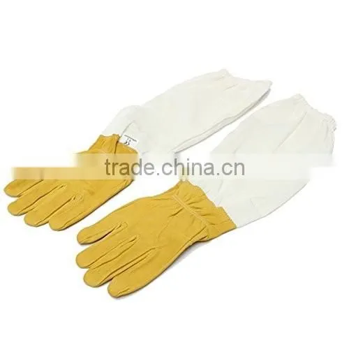 New Beekeeping Gloves Beekeepers Protective Goatskin Bee Keeping Leather Gloves