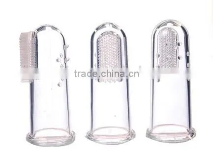 baby teeth brush /silicone baby teeth brush