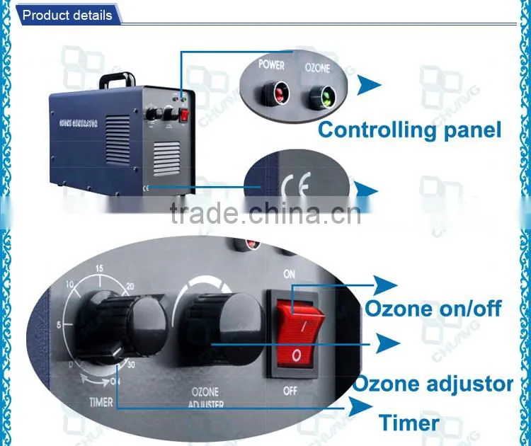 Low price high quality cold corona discharge ozone generator