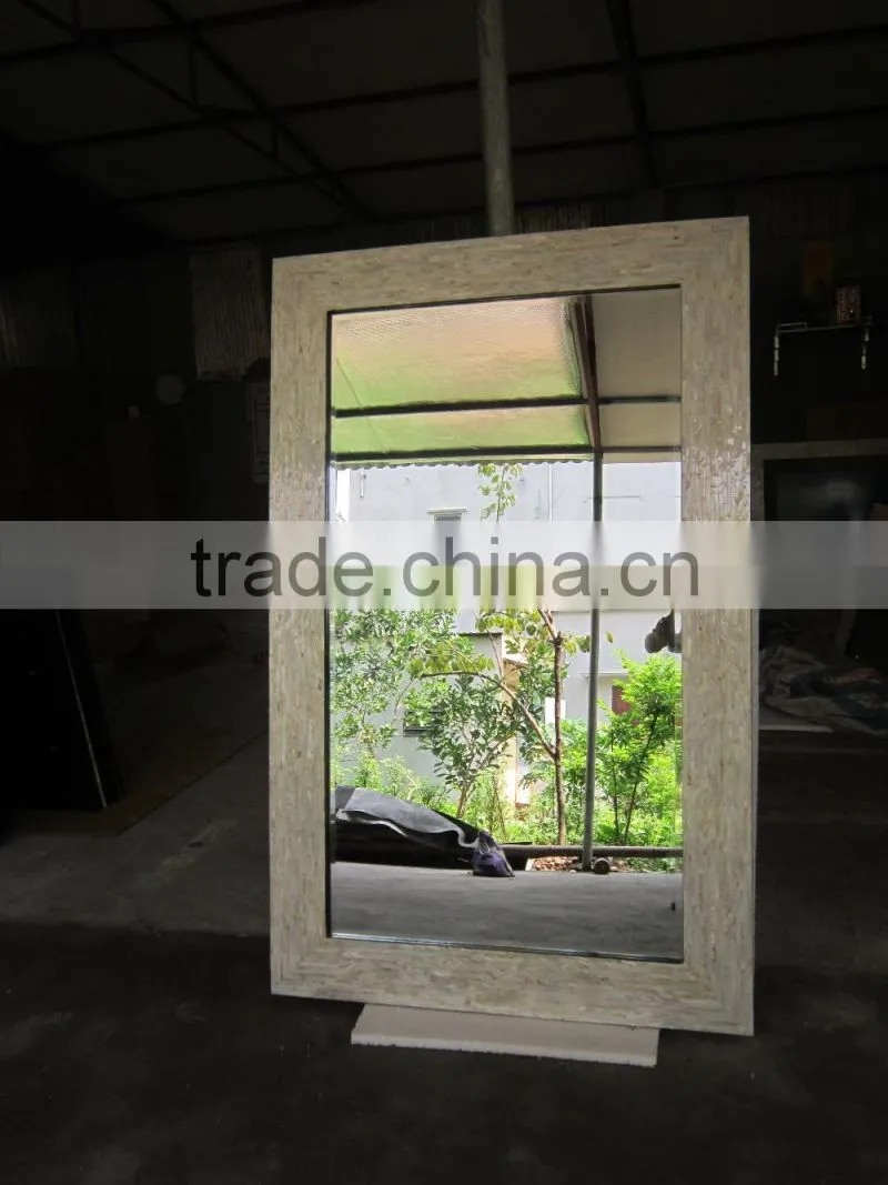 Sophisticated design mirror frame with mother of pearl inlaid made in Vietnam