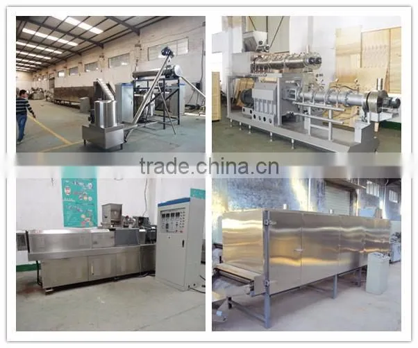 China Strongwin full automatic production line dry dog food making machine