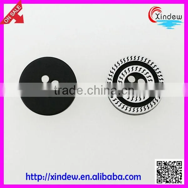 Plastic Fashion colorful 2-holes buttons