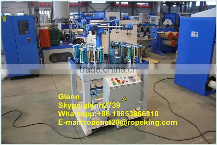 Shandong taian High speed knit braiders machinery