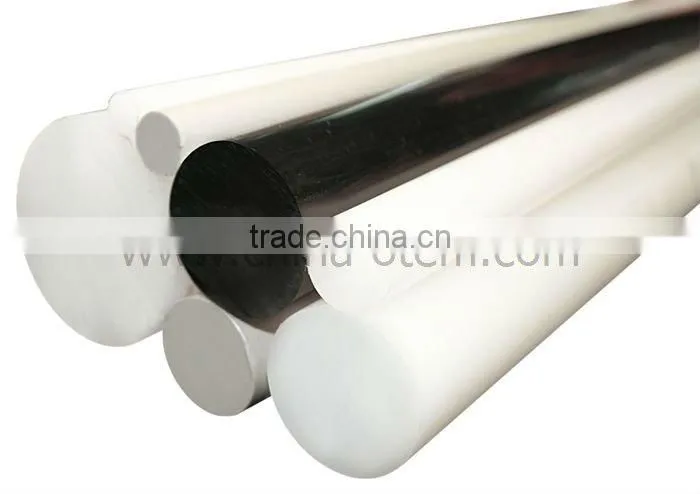 excellent chemical stability PTFE plastic rods/bar/stick