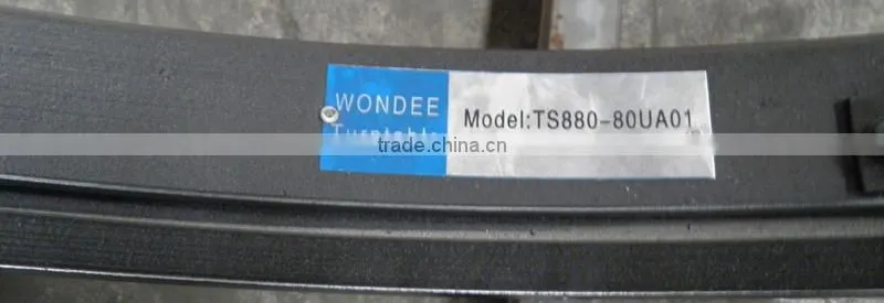 TS880-80UA01 High Quality Casting China Trailer Turntable
