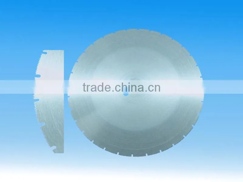 High quality HSS Segmental Circular Saw Blade Use in cutting carton machinery blade