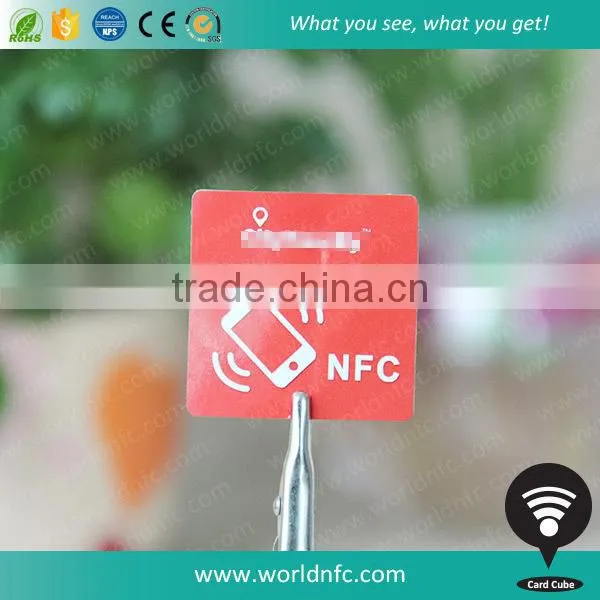 Rewritable 13.56MHz Ultralight C NFC Label for Books