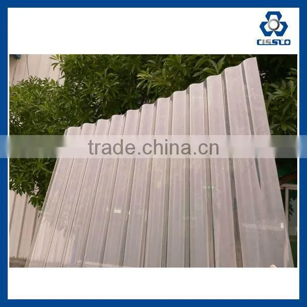 PC corrugated wave roofing sheet extrusion machine