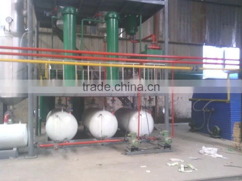 2014 design tire oil refining purification machine remove bad smell