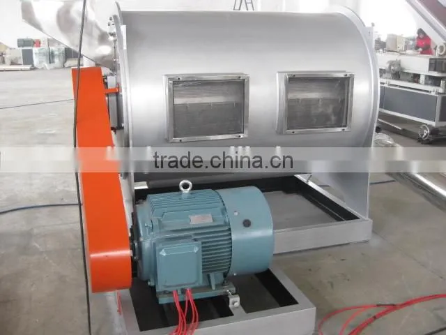 Waste PP PE film plastic bags recycling plant