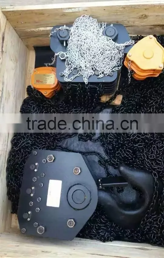 50Tons High Quality Manual Chain Block Chain hoist /hand chain block