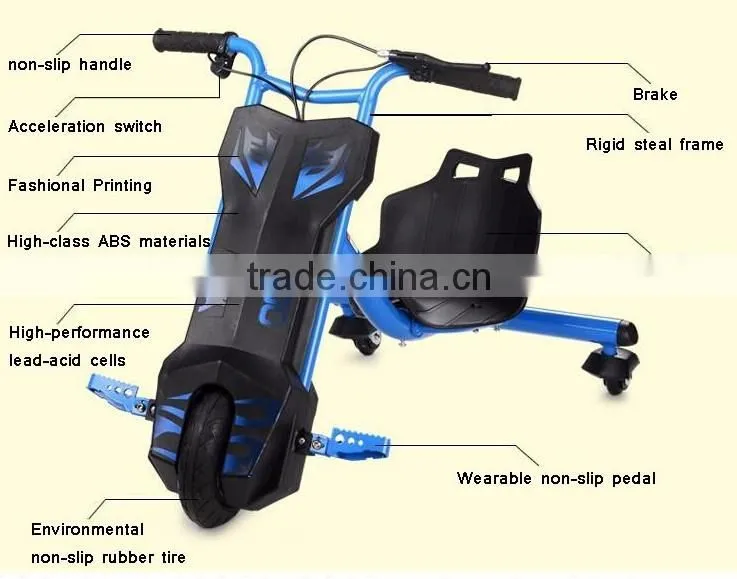 Factory sale electric mini drife trike electric kids toys