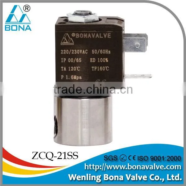 Male G1/2" half inch Normally Close Diaphragm type Brass Water Auto Supply or Water Drainage Solenoid Valve (ZCQ-28Y)