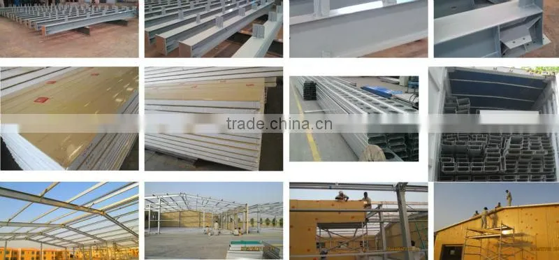 Pre-engineer steel structural warehouse
