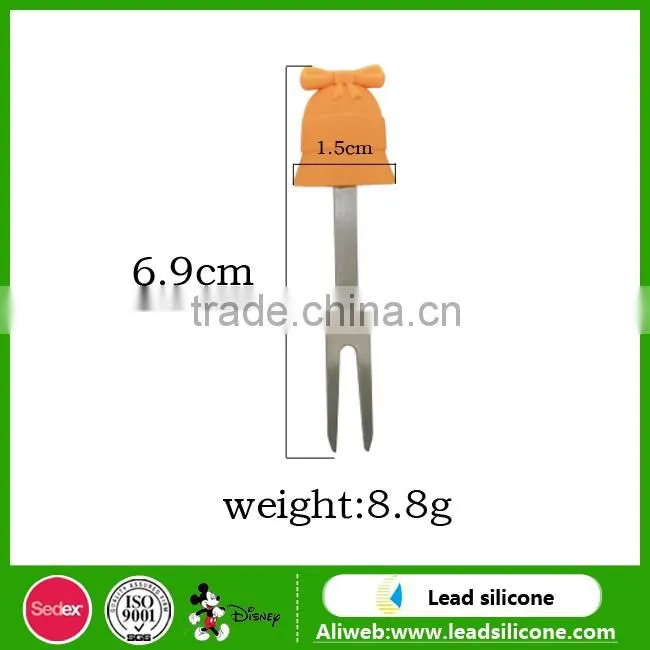 Creative Silicone Fork/Silicone Snack Fork/Silicone Fruit Fork/Silicone Cake Fork