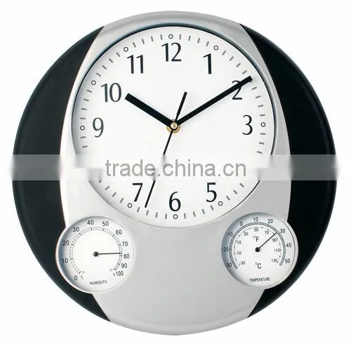 Hot wall clock with temperature and humidity for home use