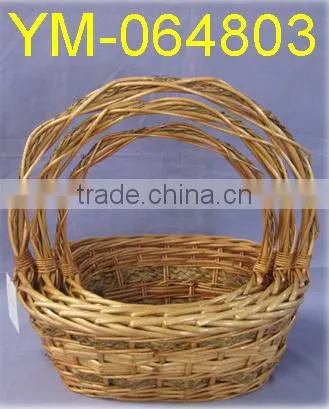 High Quality Wicker Baskets With Beautiful Handle