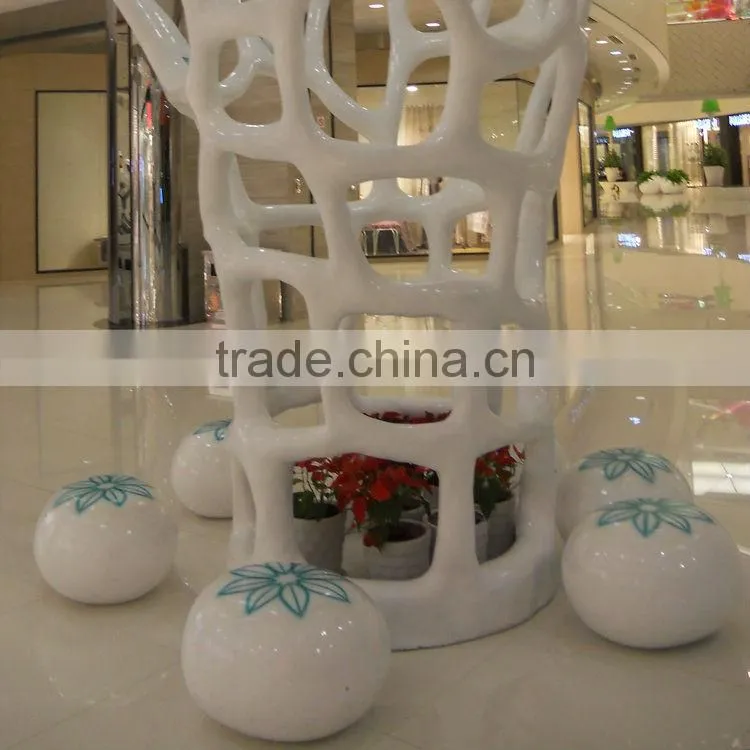 Fiberglass outdoor chair