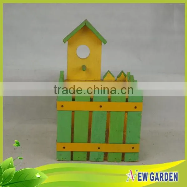 Custom Outdoor Slat Unique French Rectangular Pplanter Box