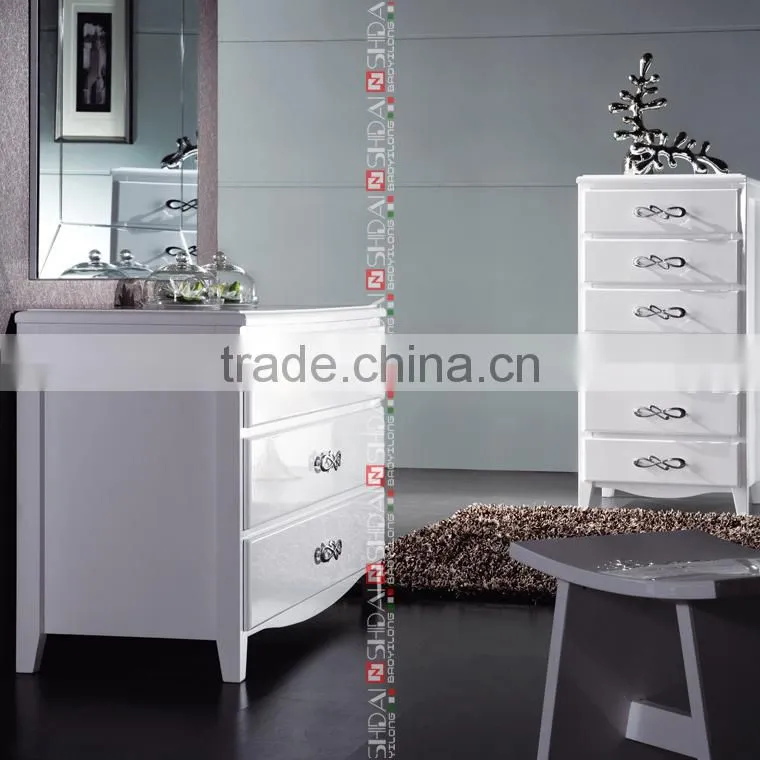 high end dresser / girl dressers / wooden dresser with mirror T-33