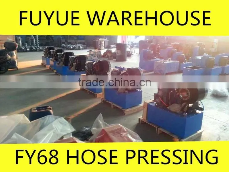 1/4" to 2" hydraulic hose crimping machine