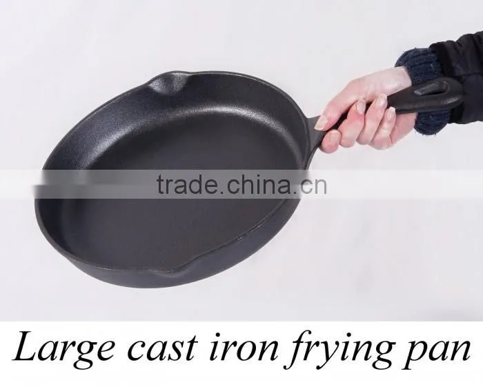 Cast iron frying pan cookware set
