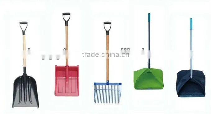 plastic snow shovels with steel tube