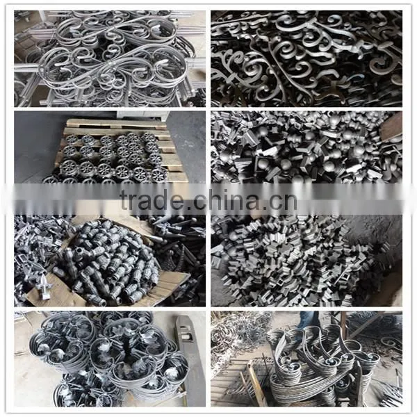 metal fence decoration