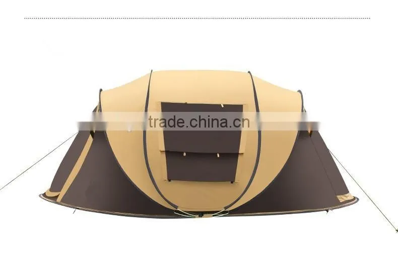 2016 new 3-4 people automatic leisure tents lightweight speed up outdoor camping tent