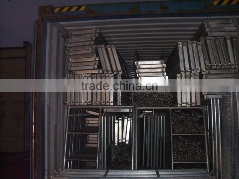 Anti-slip Scaffolding Steel Planks Punching Walkboard for construction