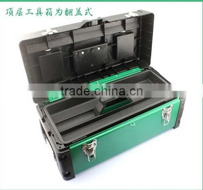 BERRYLION three layers compartment trolley tool box organizer for sale