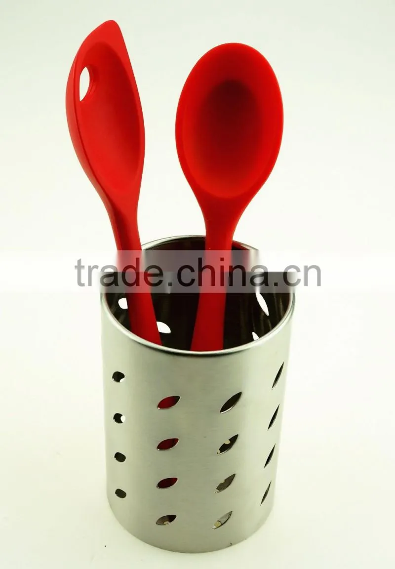 42125 Stainless steel Chopstick Tube/ Kitchen Utensil Holder / chopsticks holder