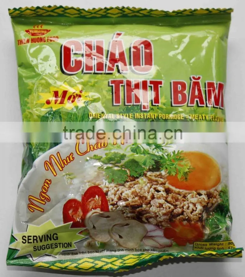 47g INSTANT PORRIDGE VEGETABLE FLAVOUR - Thien Huong Food JSC