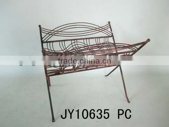 Decorative Metal Newspaper Holder