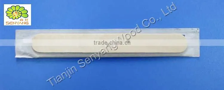 beauty waxing disposable white birch wooden spatula