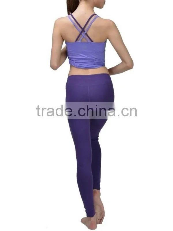 Alibaba top factory soft elastic waistband sexy ladies yoga pants, womens sport yoga pants