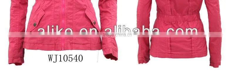 alike spring garment dye jacket for women