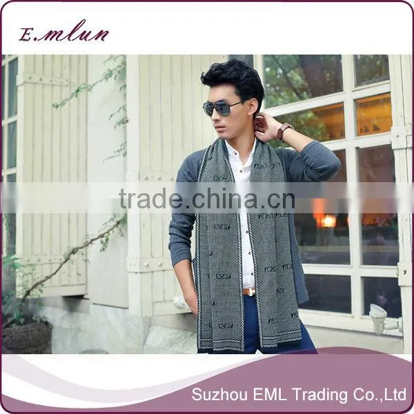 Online wholesale scarf mens winter fan/cheap cashmere scarf/men scarf
