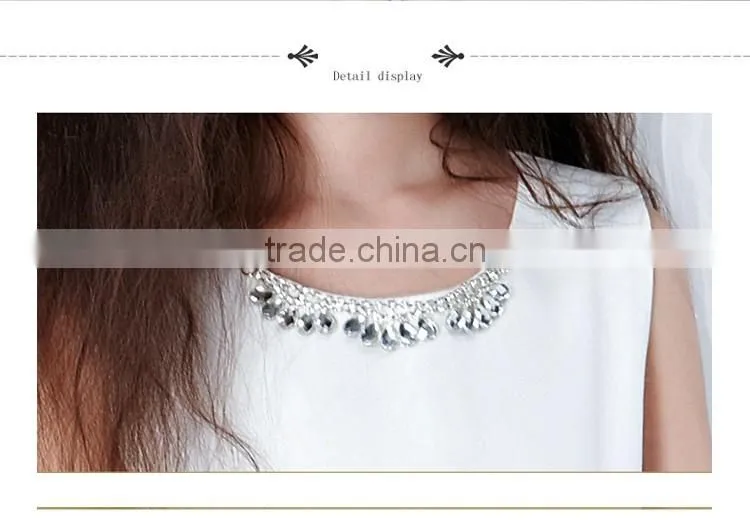 latest evening short dresses white shiny stone medium prom