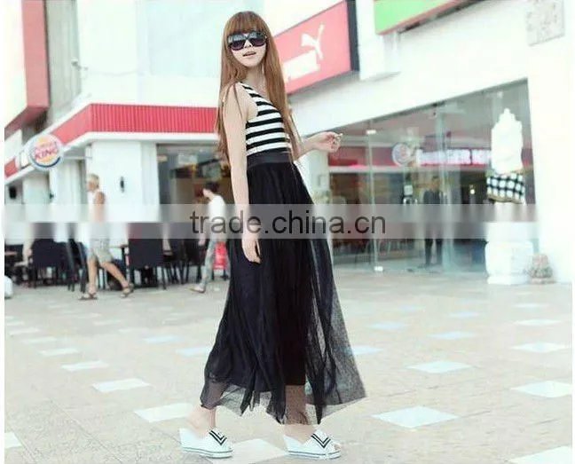 Newest Young Woman Long Summer Dresses