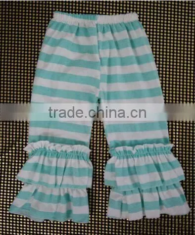 Wholesale ruffle series shorts for 2-8 years old girls knit cotton with good quality baby girl shorts