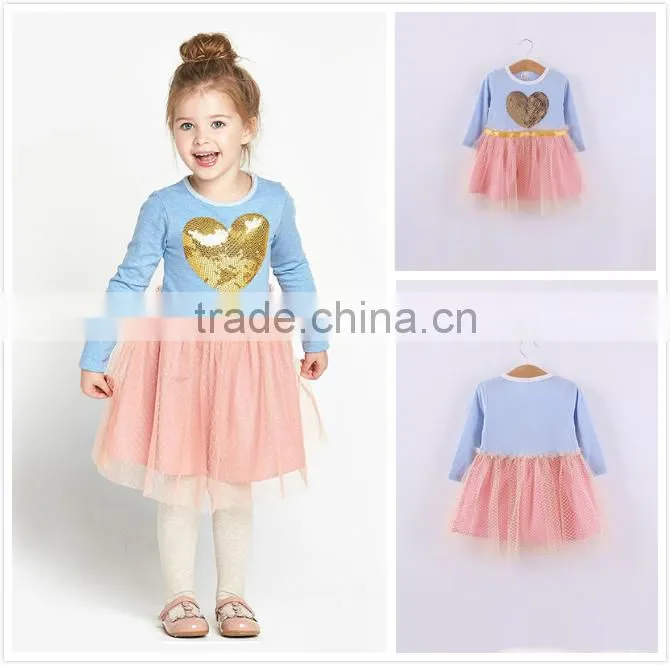 Wholesale Ruffle Long Sleeve Dot Red Children Christmas Clothing Set